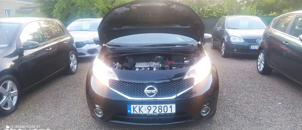 Nissan Note cena 33900 przebieg: 114000, rok produkcji 2014 z Kraków małe 781